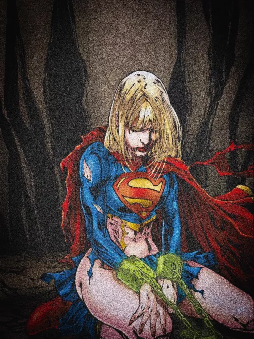 Supergirl captued