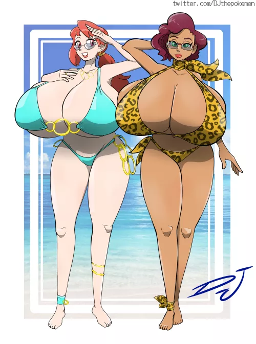 Swimsuit Duo [Pokemon] (DJthepokemen)