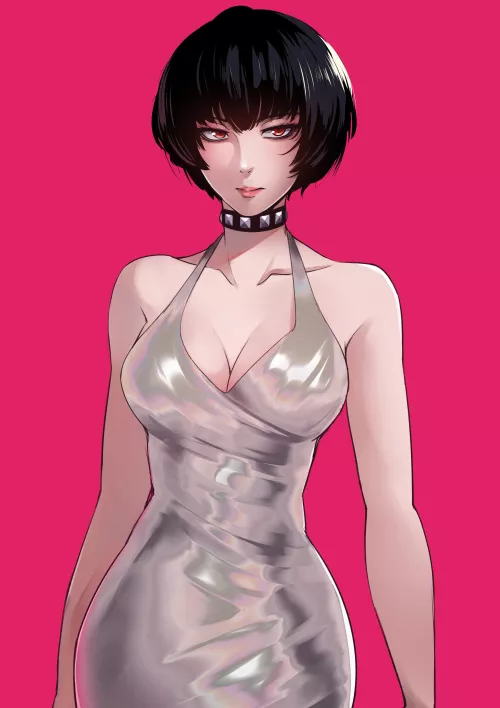 Takemi Tae Silver Dress (blueriest ) [Persona]