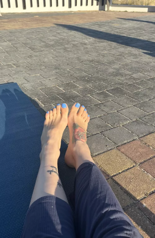 Tattooed feet are cool