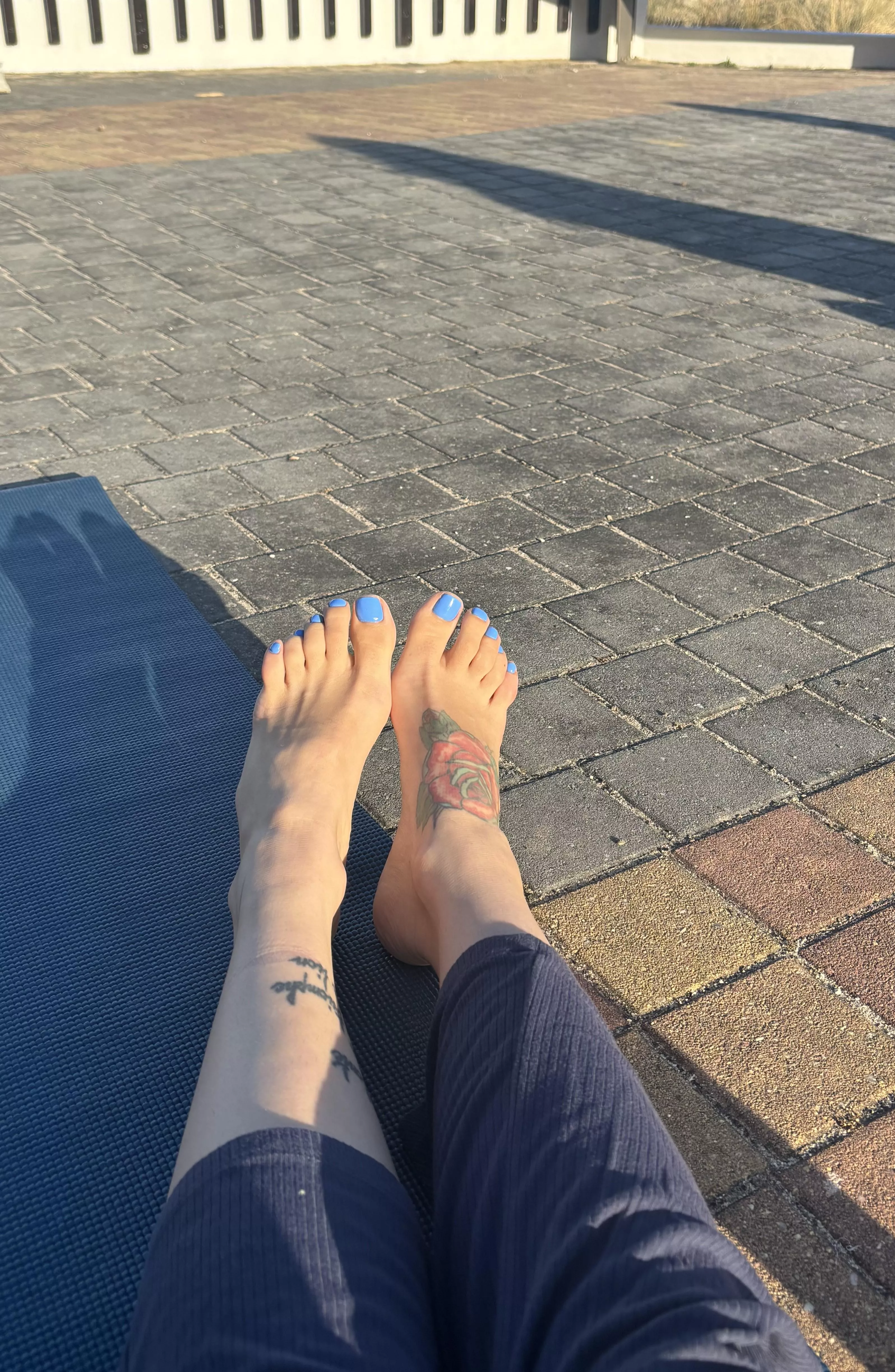 Tattooed feet are cool