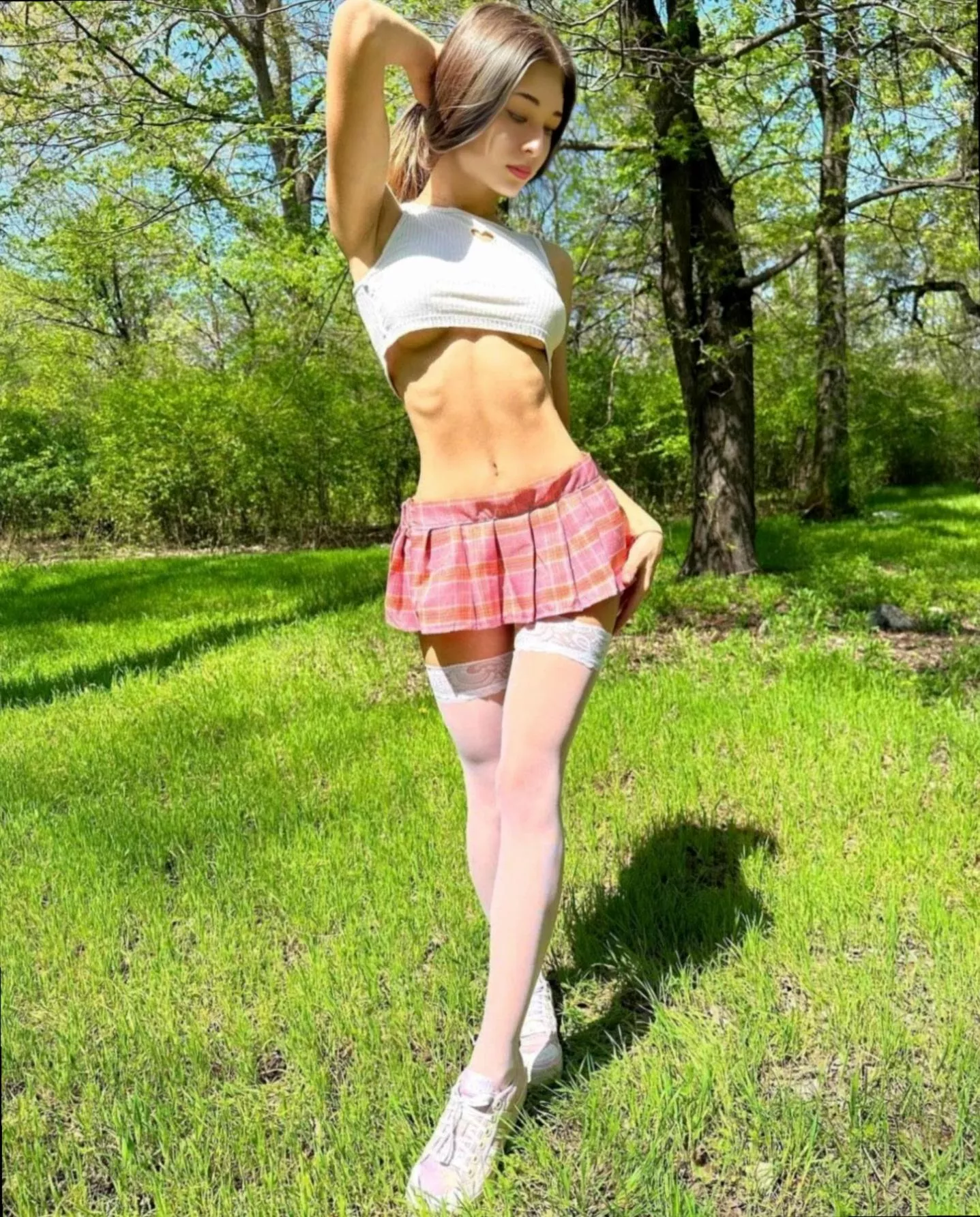 Tell me what you'll do with my tight sexy waist and tempting legs if you owned me