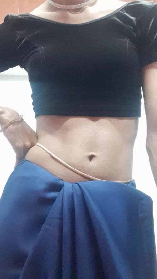 That time I tried a saree and failed miserably😶