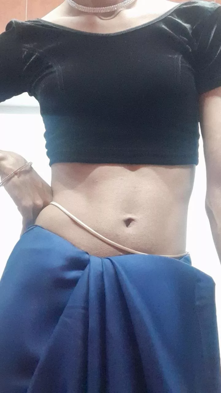 That time I tried a saree and failed miserably😶