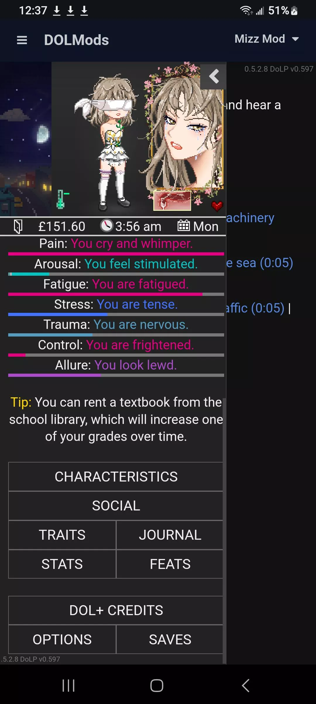 The first night isn't even over..