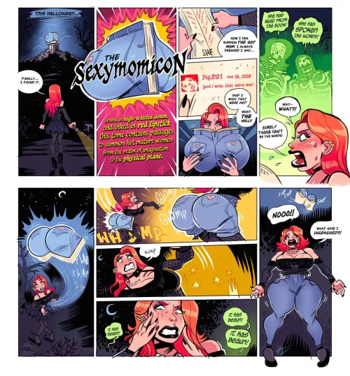 The Sexymomicon Opens by Grumpy-TG