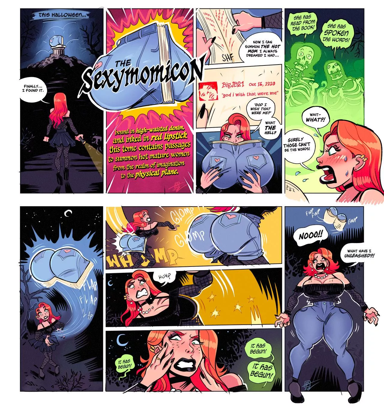 The Sexymomicon Opens by Grumpy-TG