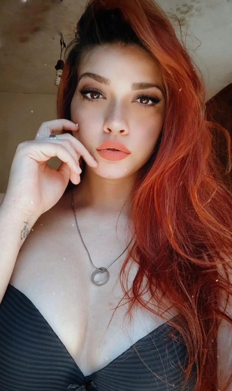 Una cara dulce y santa