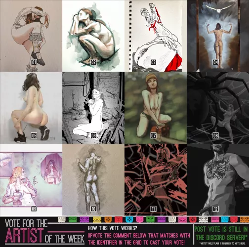 ¡¡Vote for the Artwork & Post of the week!! (zoom in, another great week of art) 