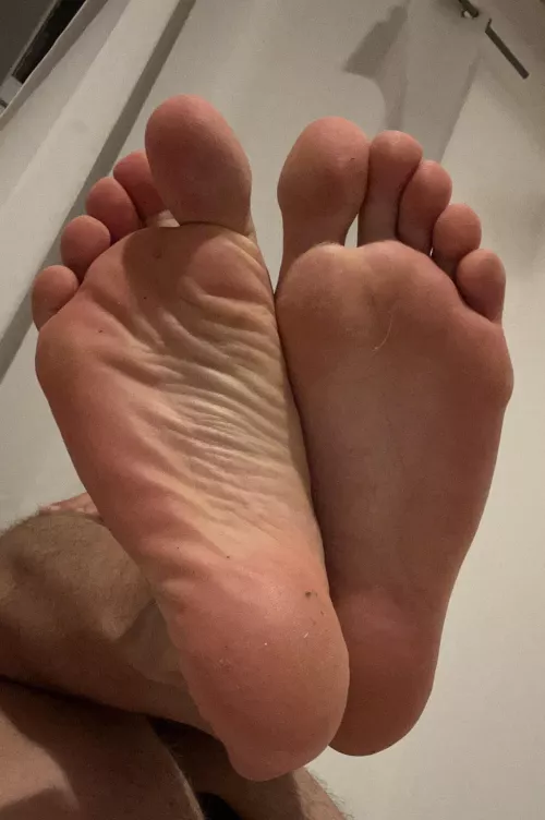 Wanna rub my feet?