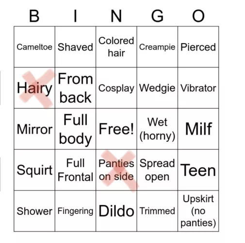 30 [M4F] Help me get a bingo!