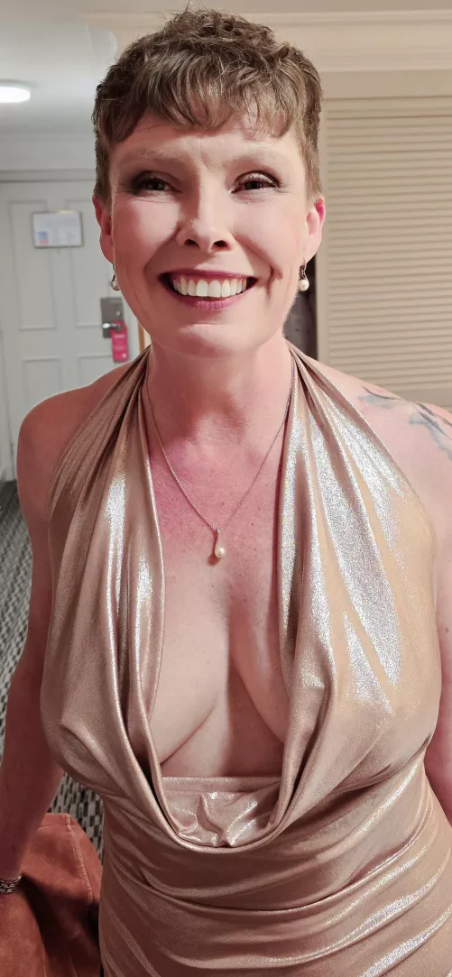 51 year old Scottish wife, ready for a night out. 