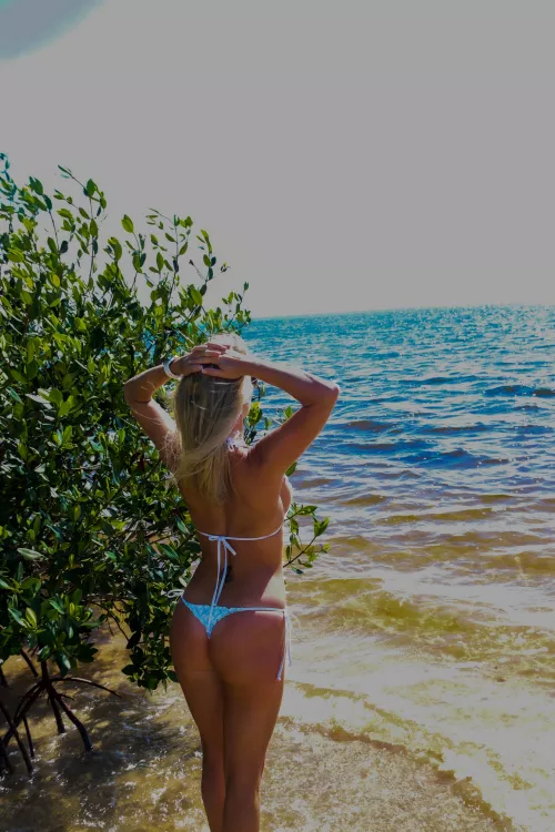 54 and loves the beach