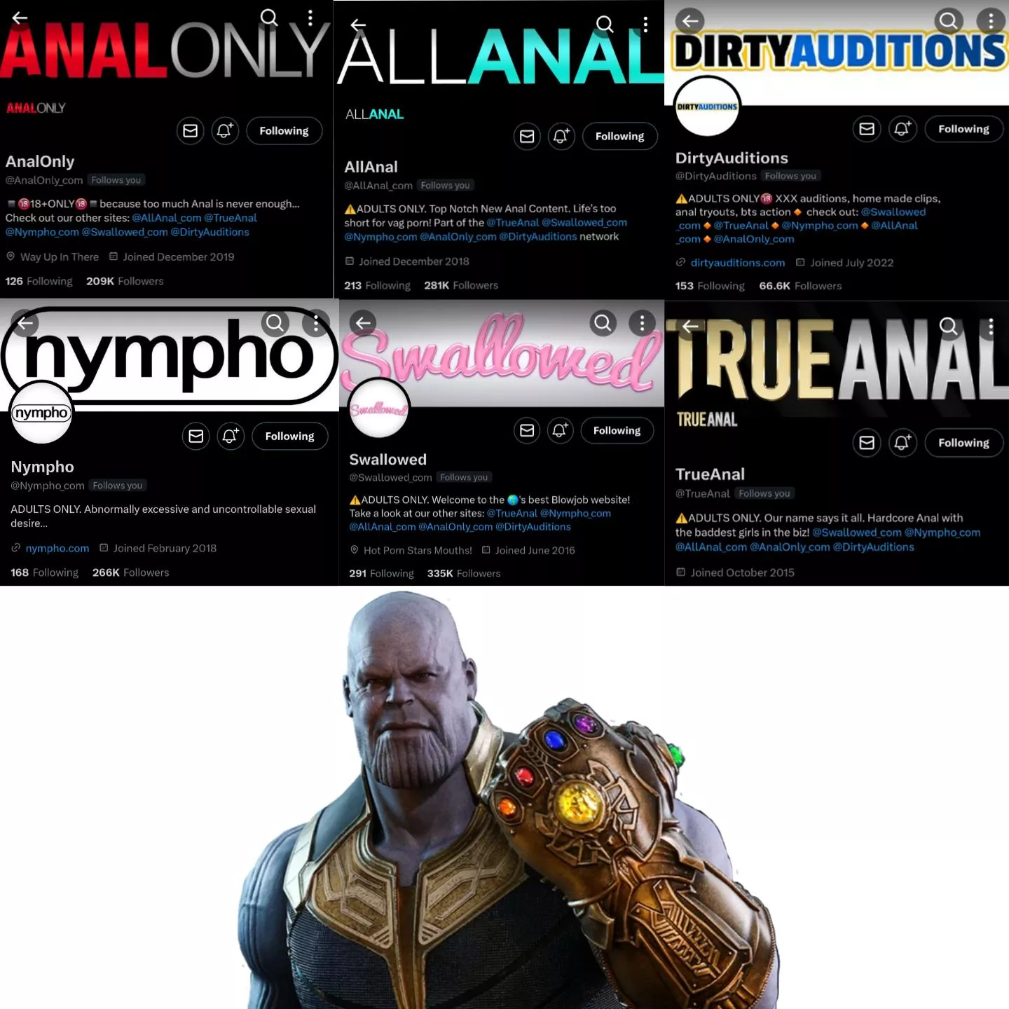 After 4 years I'm finally followed by all the sites [mike adriano]