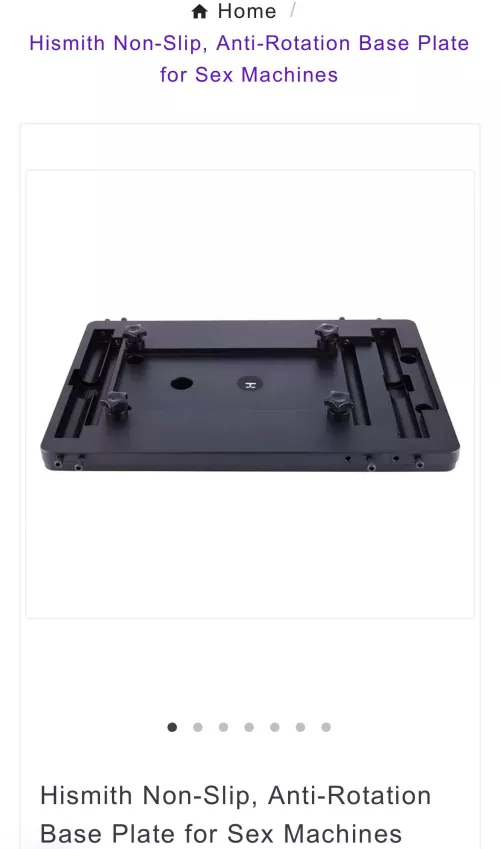 Anti-slip base plate question