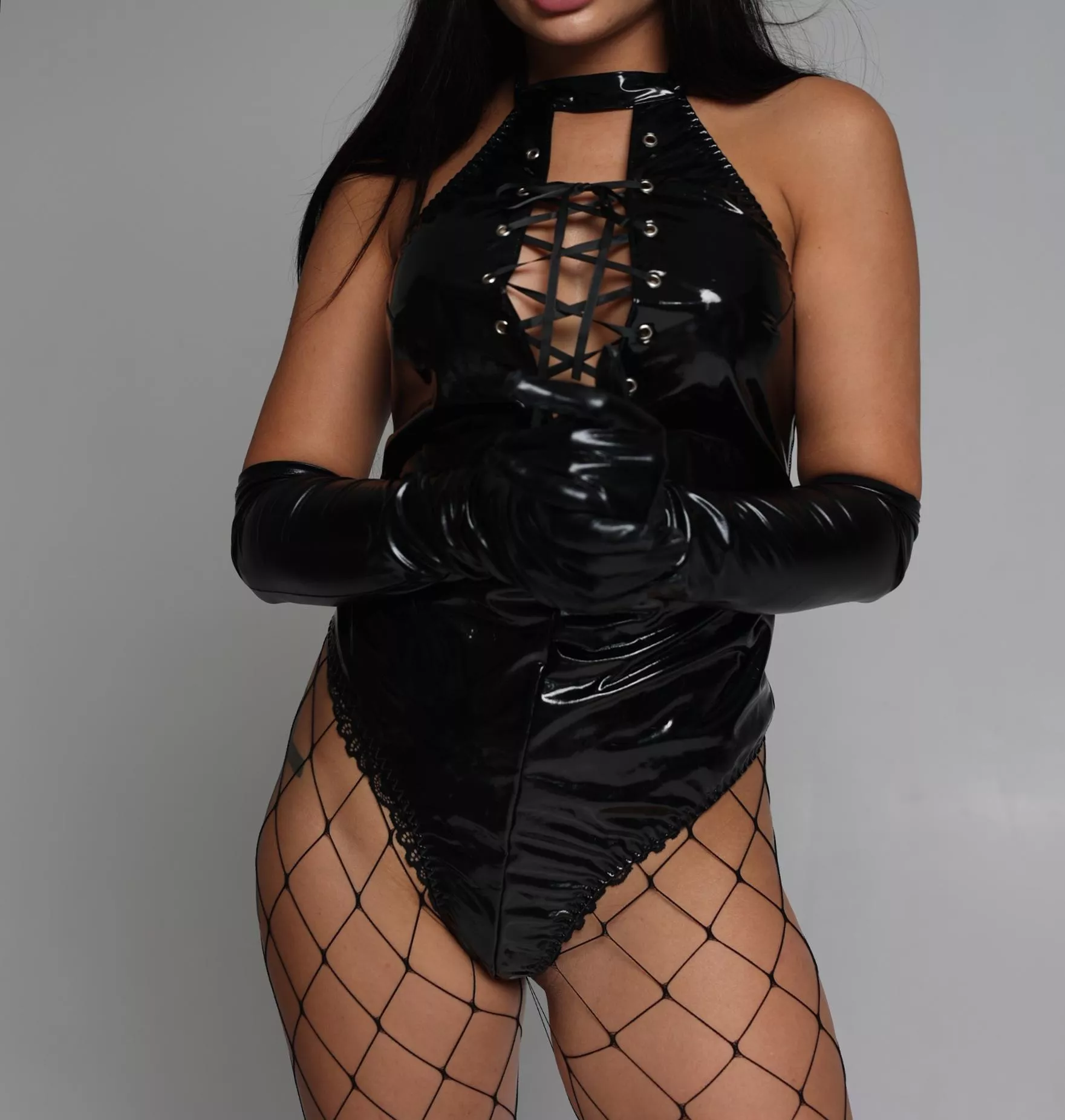 Bodysuit with those tights look so good