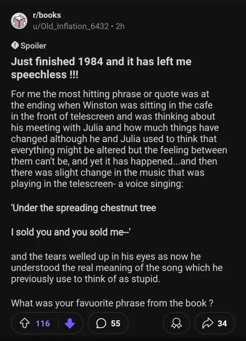 Breaking: 1984 left r/booker speechless!!! (good thing he doesn't know what that means) 