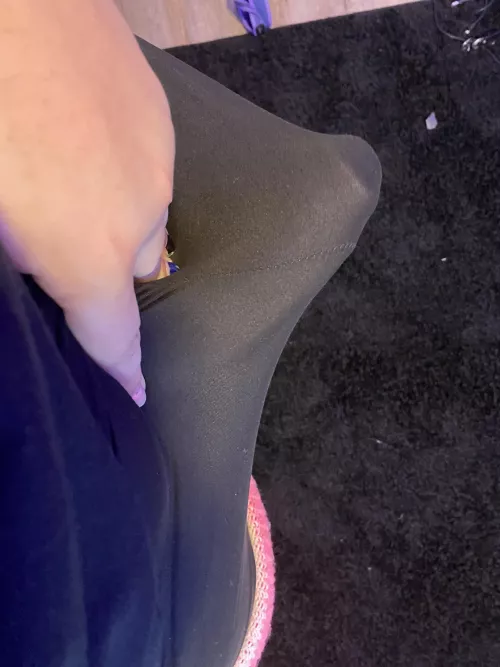 Bulging out of my shorts~