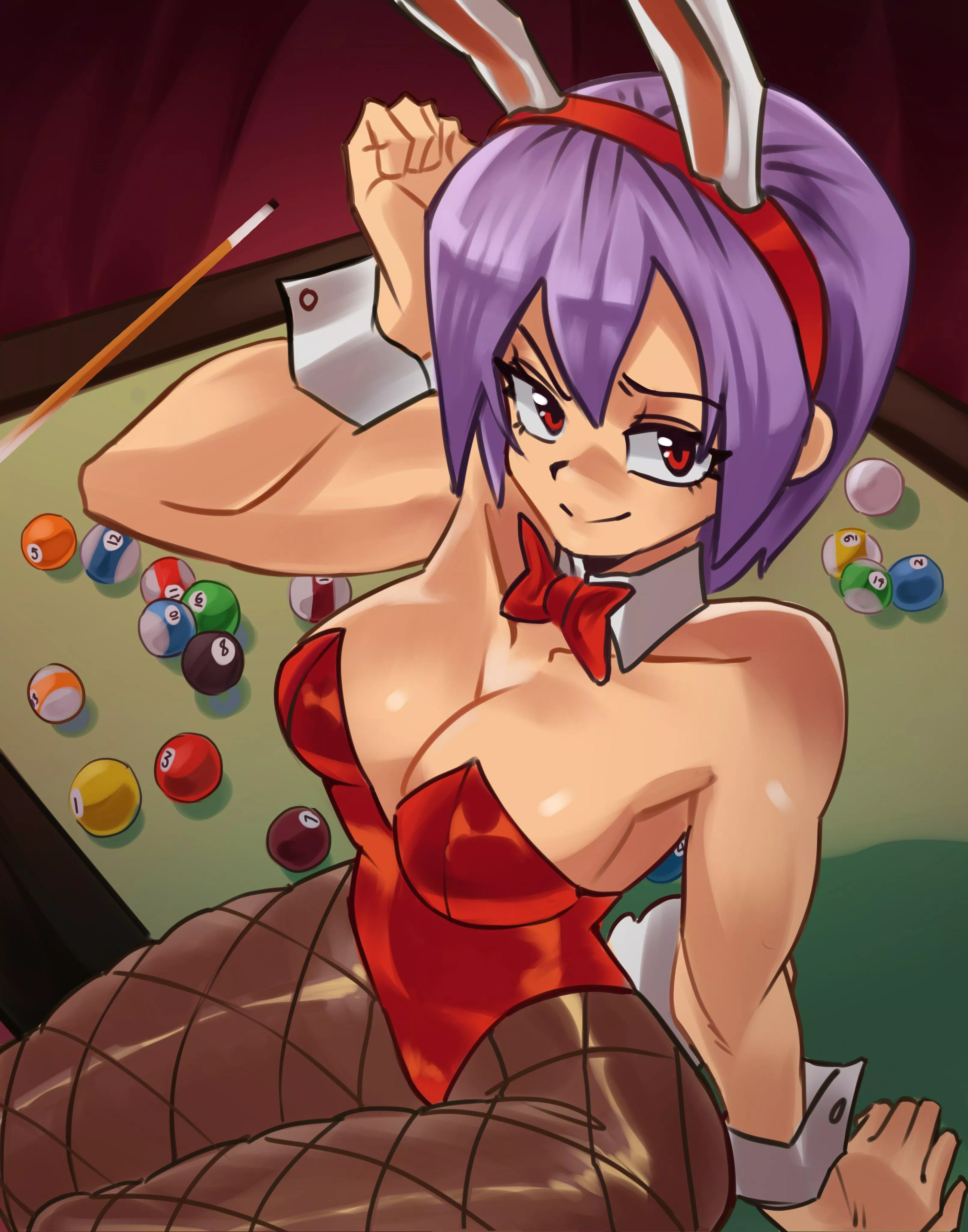 Bunny Suit Lilith by MoxyDraws [Darkstalkers Month]