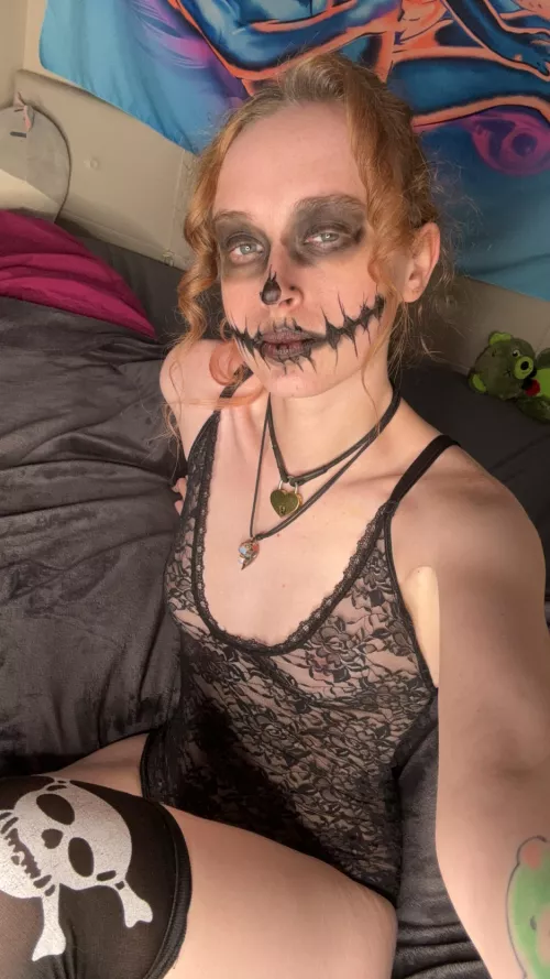 Can we be spooky together daddy 