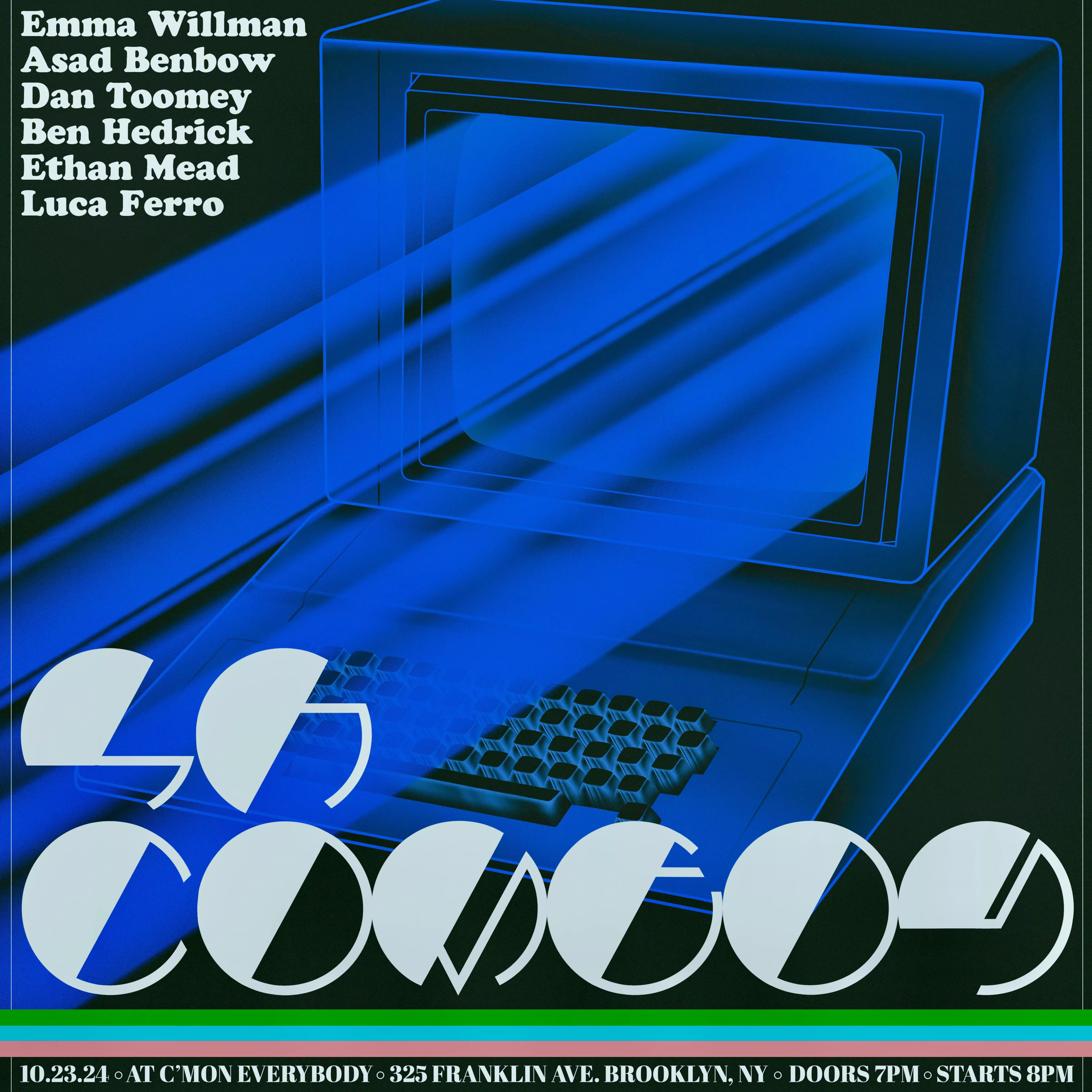 Catch Asad Benbow (Ep. 76 guest) do standup at C’Mon Everybody on 10/23! 