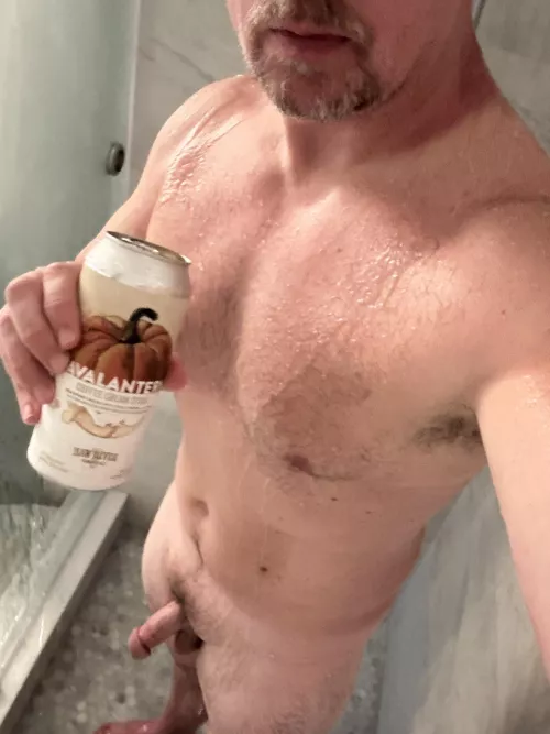 Christening by new shower with a tasty seasonal shower beer!