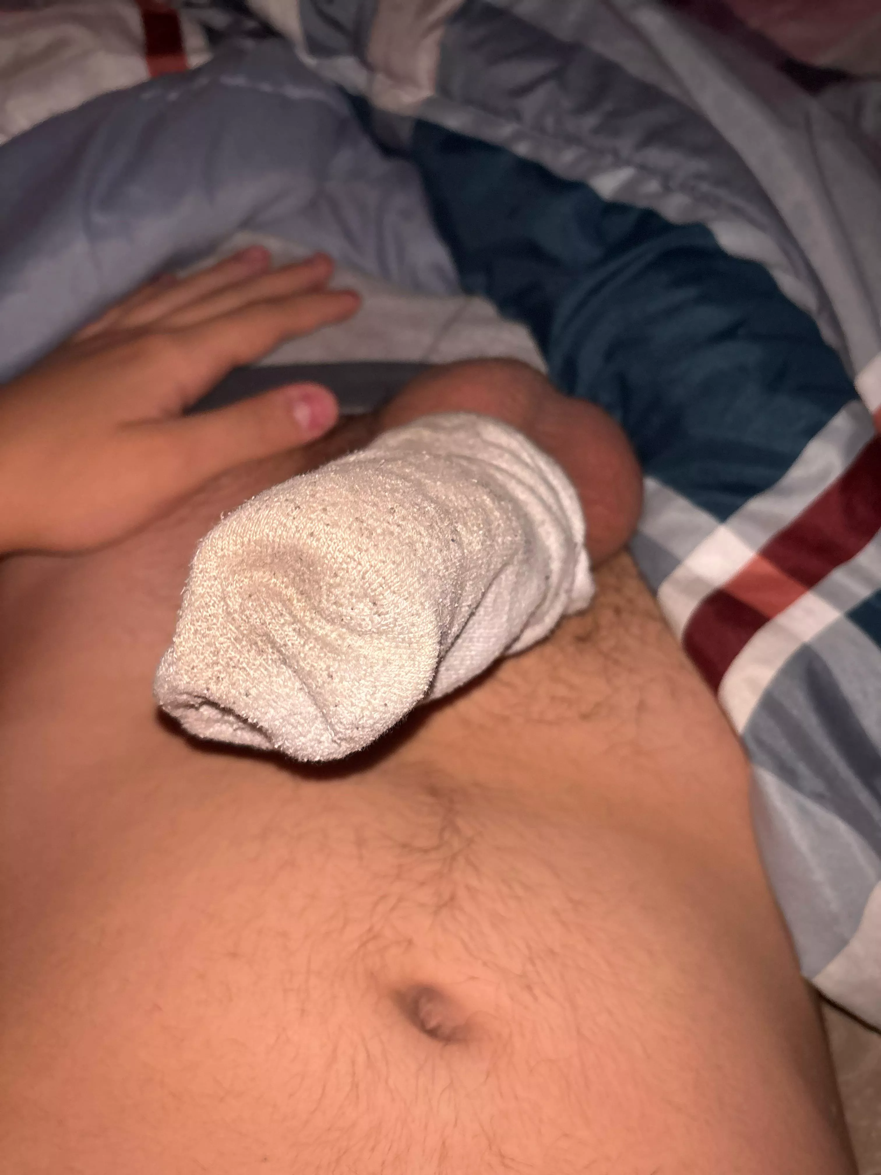 Come and sniff and take this bad boy off