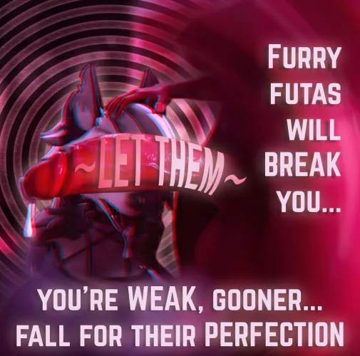 Day 9: Mindbreak/Hypno~ Calm down~ just let her cock SEEP into your delicate mind~ Surely you wont get permanently addicted, right gooner~? (Artist: Fever SFM)