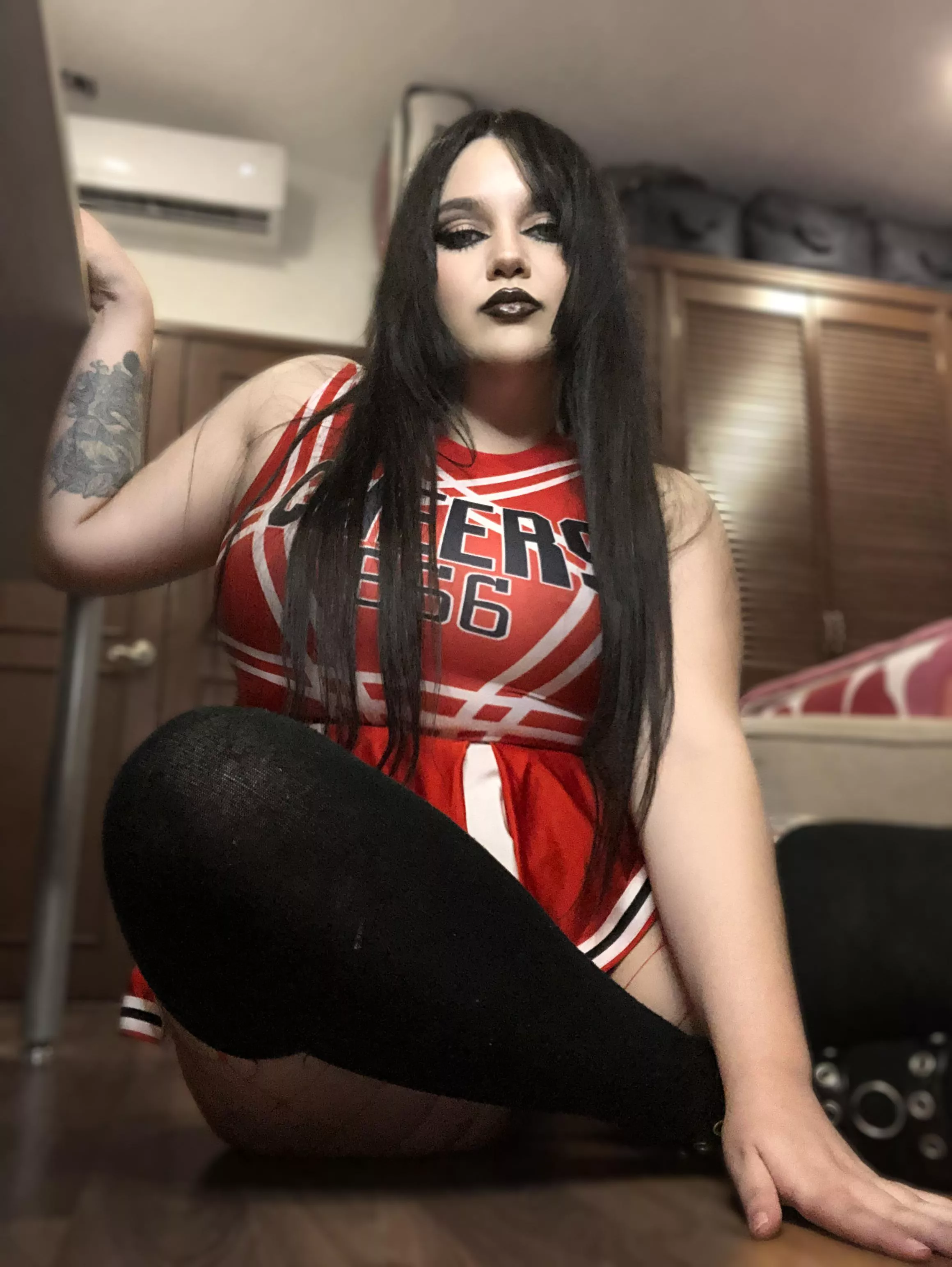 [F] is a goth cheerleader a turn on or a turn off? 