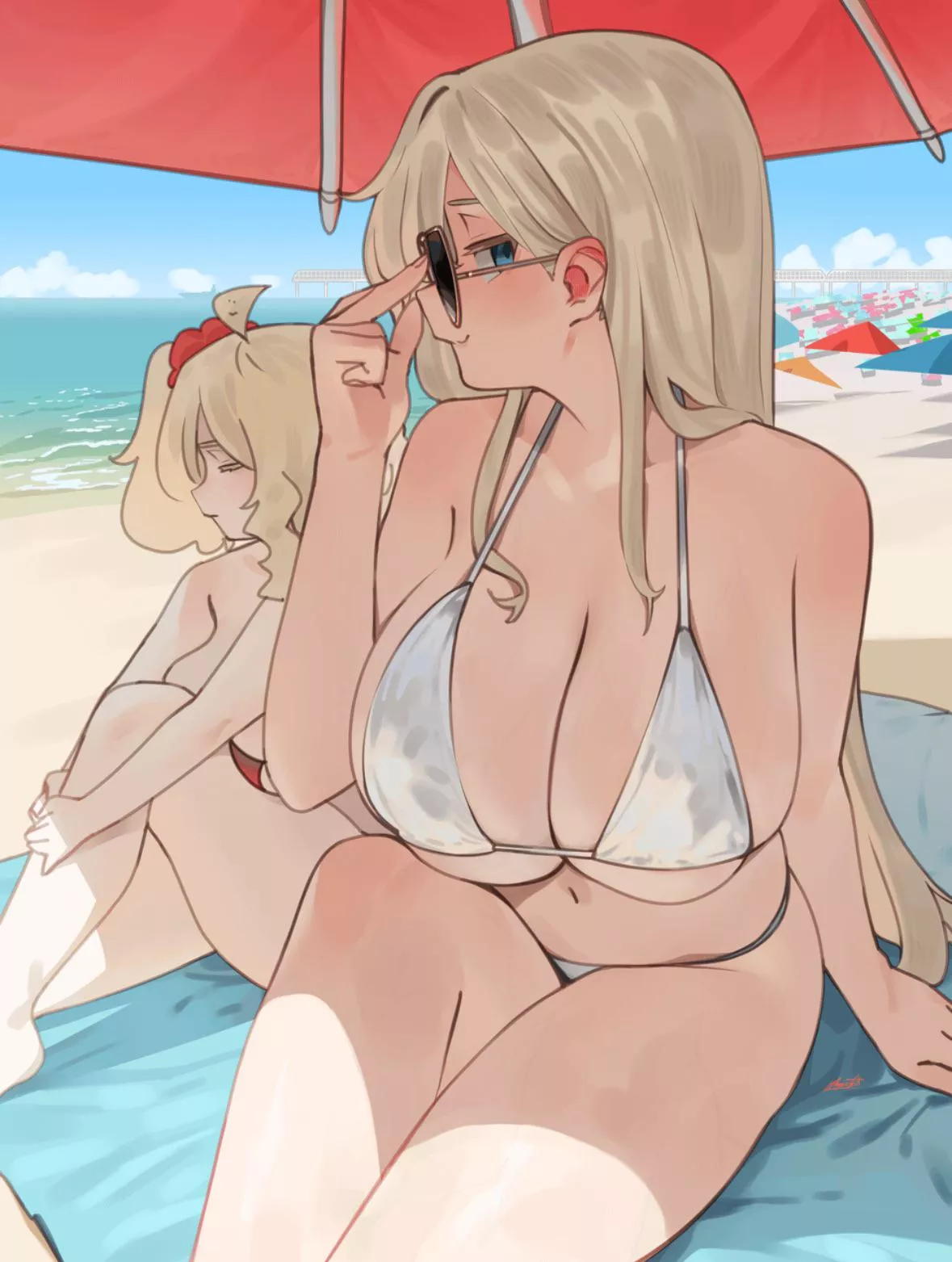 [F4M] - Your shy little girlfriend is always hesitant to be affectionate with you. Her Mom not so much…