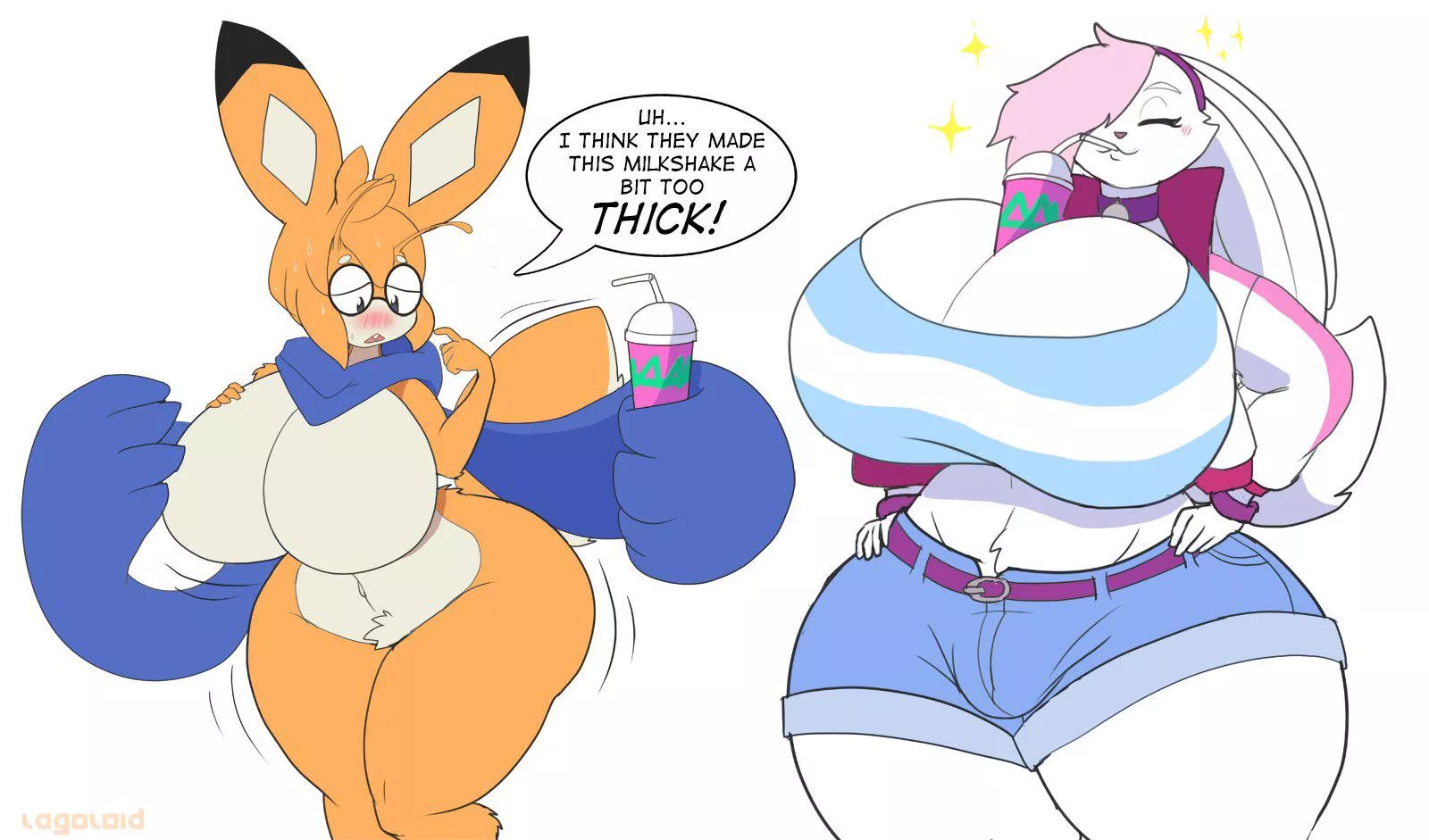 [F/F] gimme a shake extra THICC (Lapinoid) 