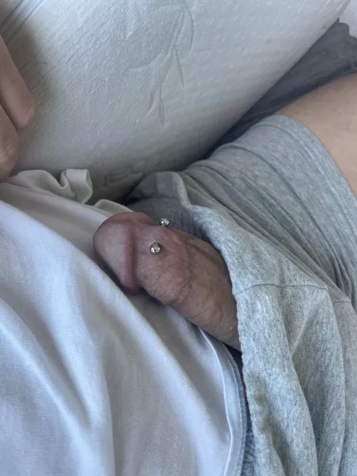 First piercing. Loving it, but still healing.