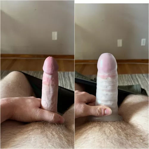 First sleeve, you think my gf liked it? 😉 4.4 girth to 5.7 inches