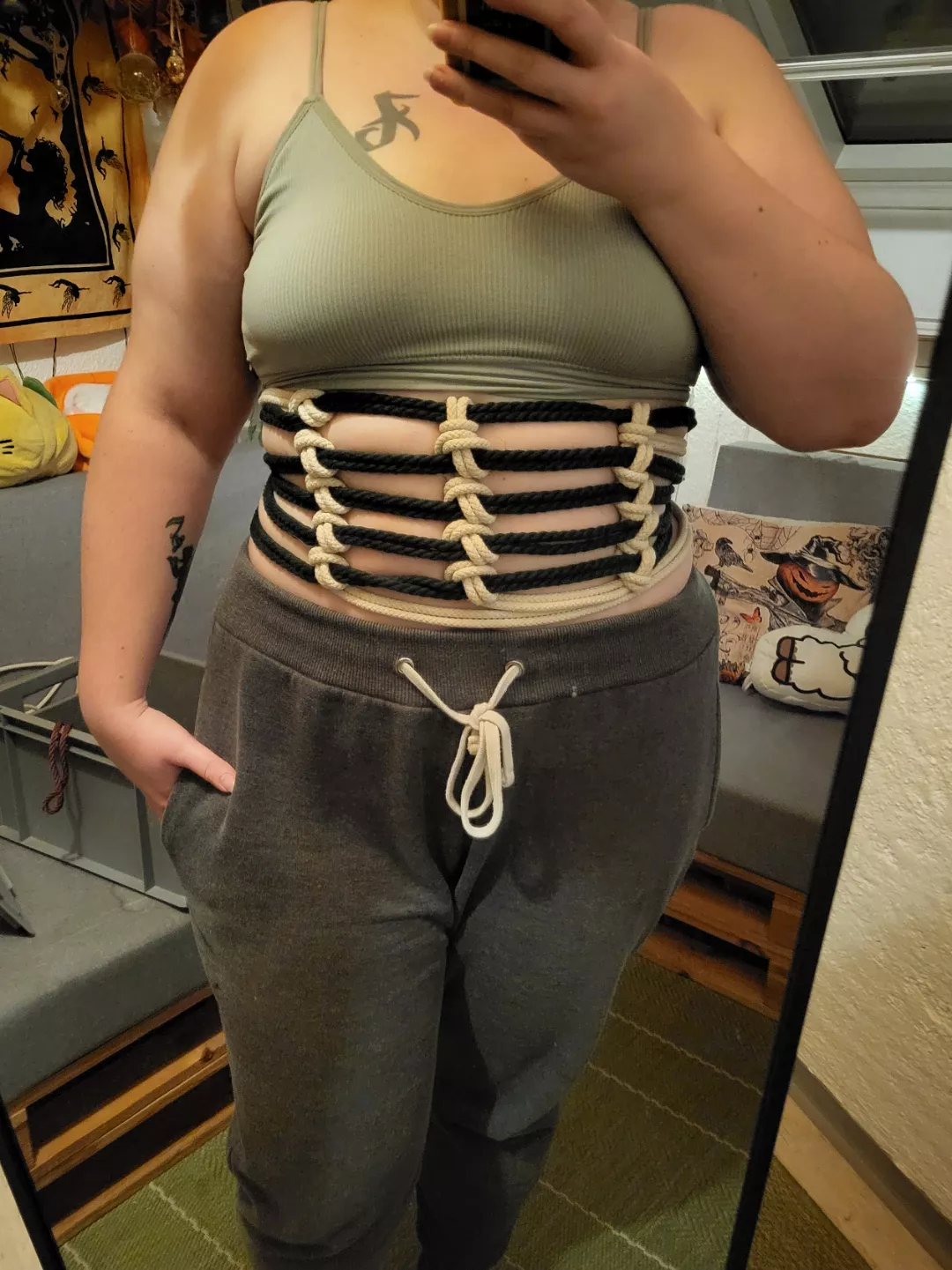 First time combining two ropes. Love the result 