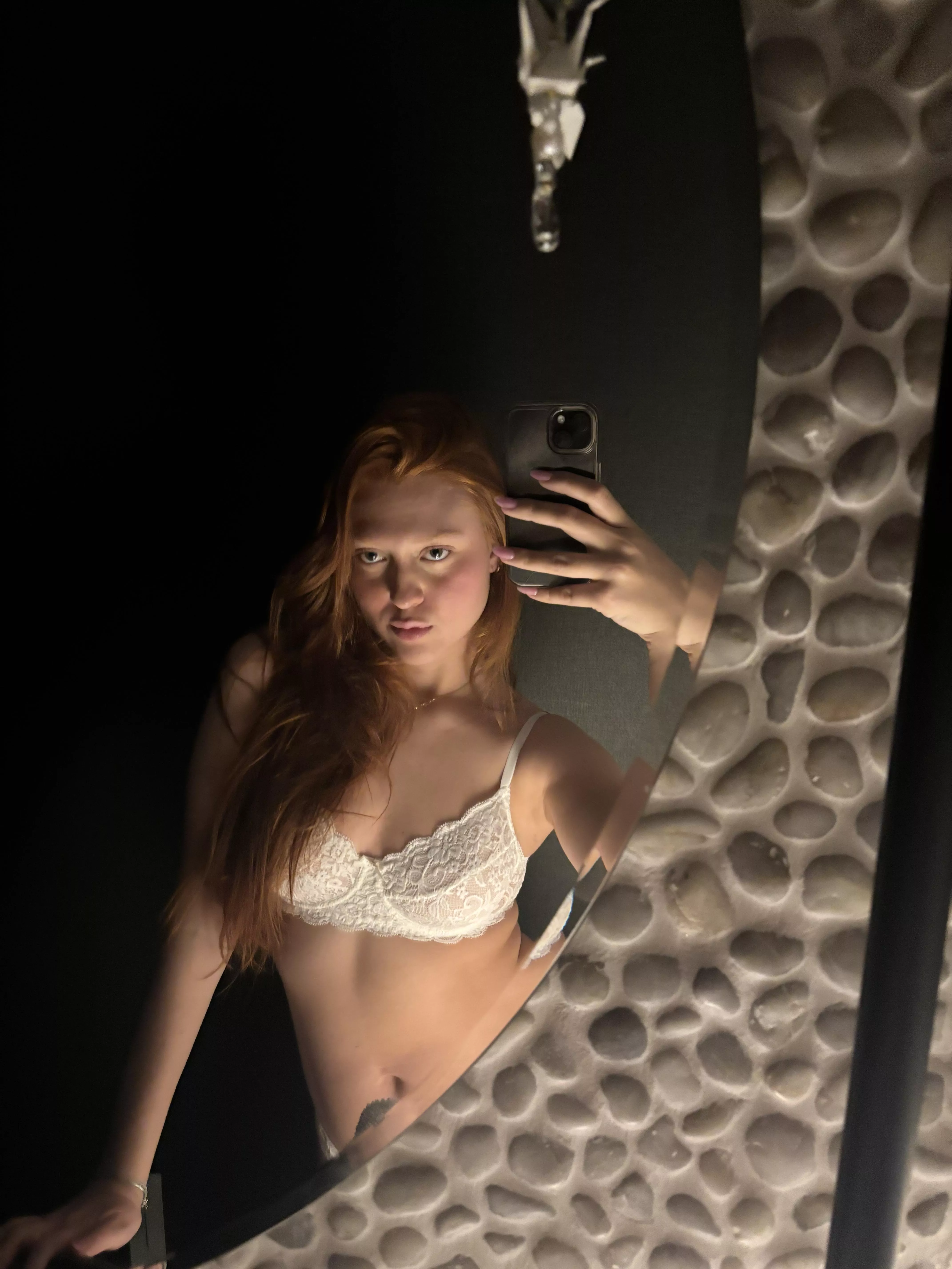 Get hooked with this redhead.