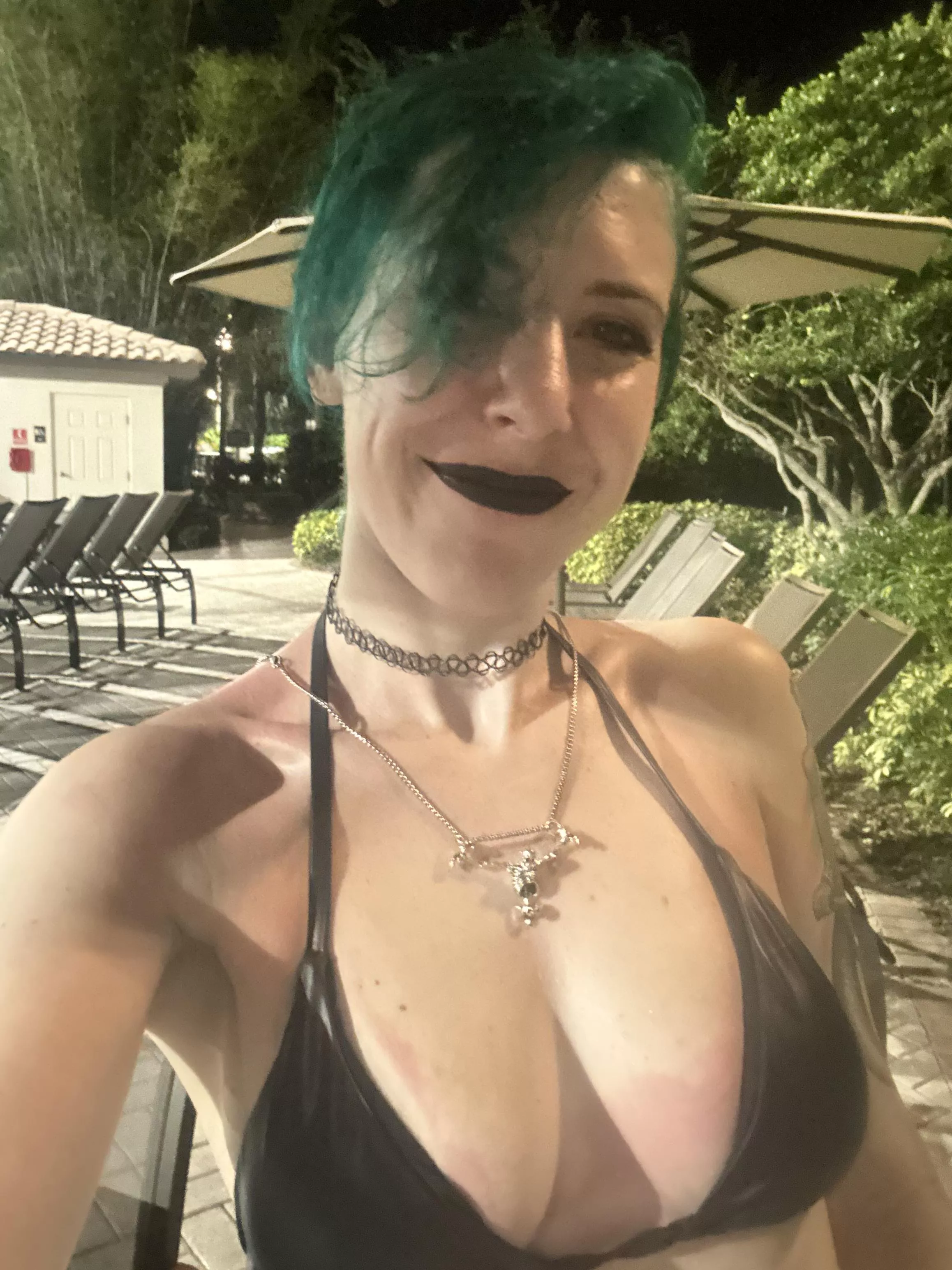 Happy angel in the heat