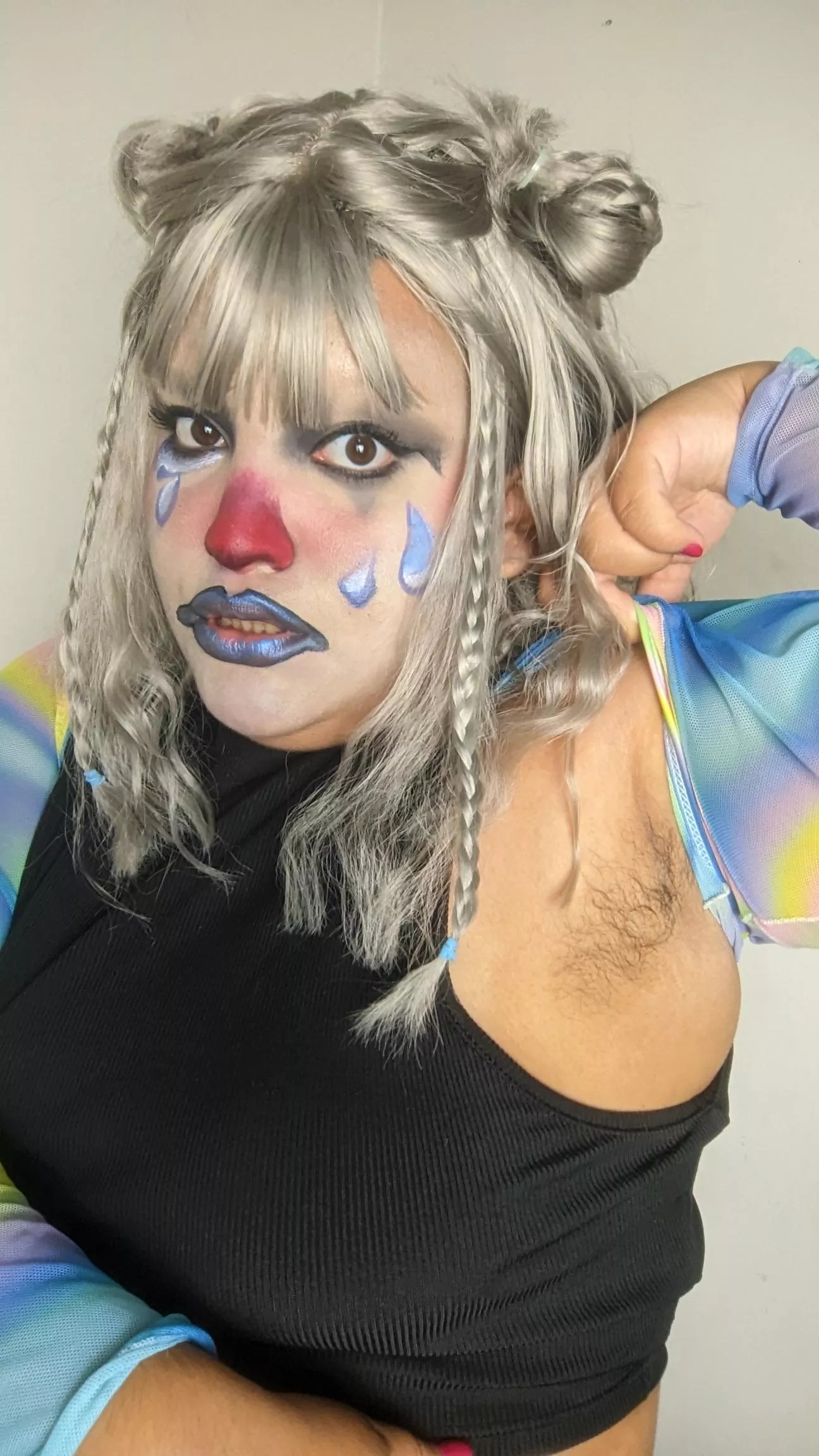 Have you try a clown's armpit?