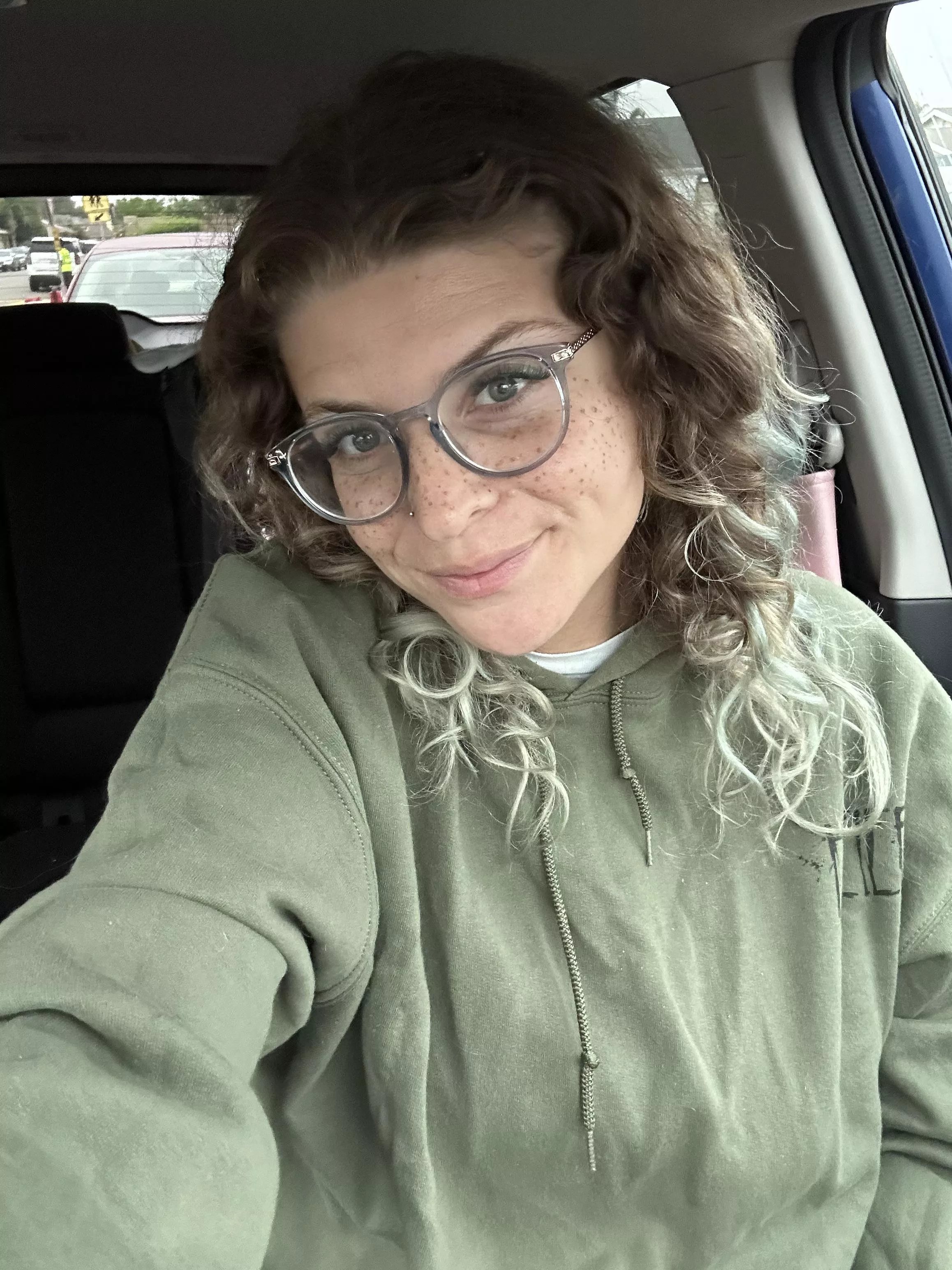 Hint of blue. Hint of green. 