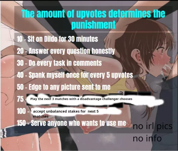 I keep losing u/Valkyrians_ like a good defeatslut and have triggered this punishment post now. 
