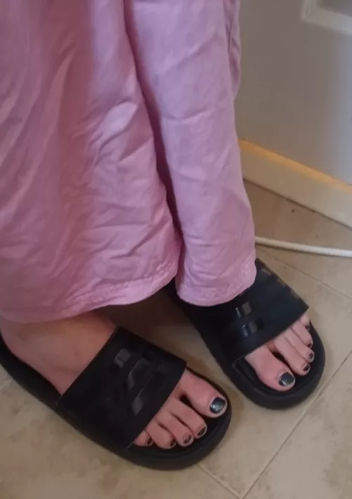 I love my platform slides!