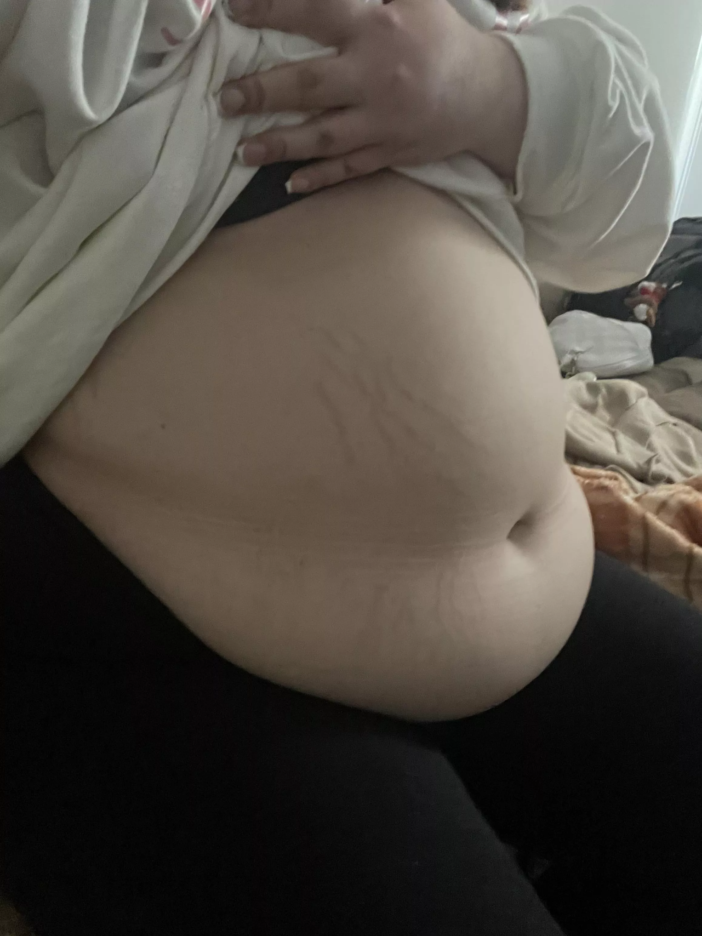 I love showing off my belly 