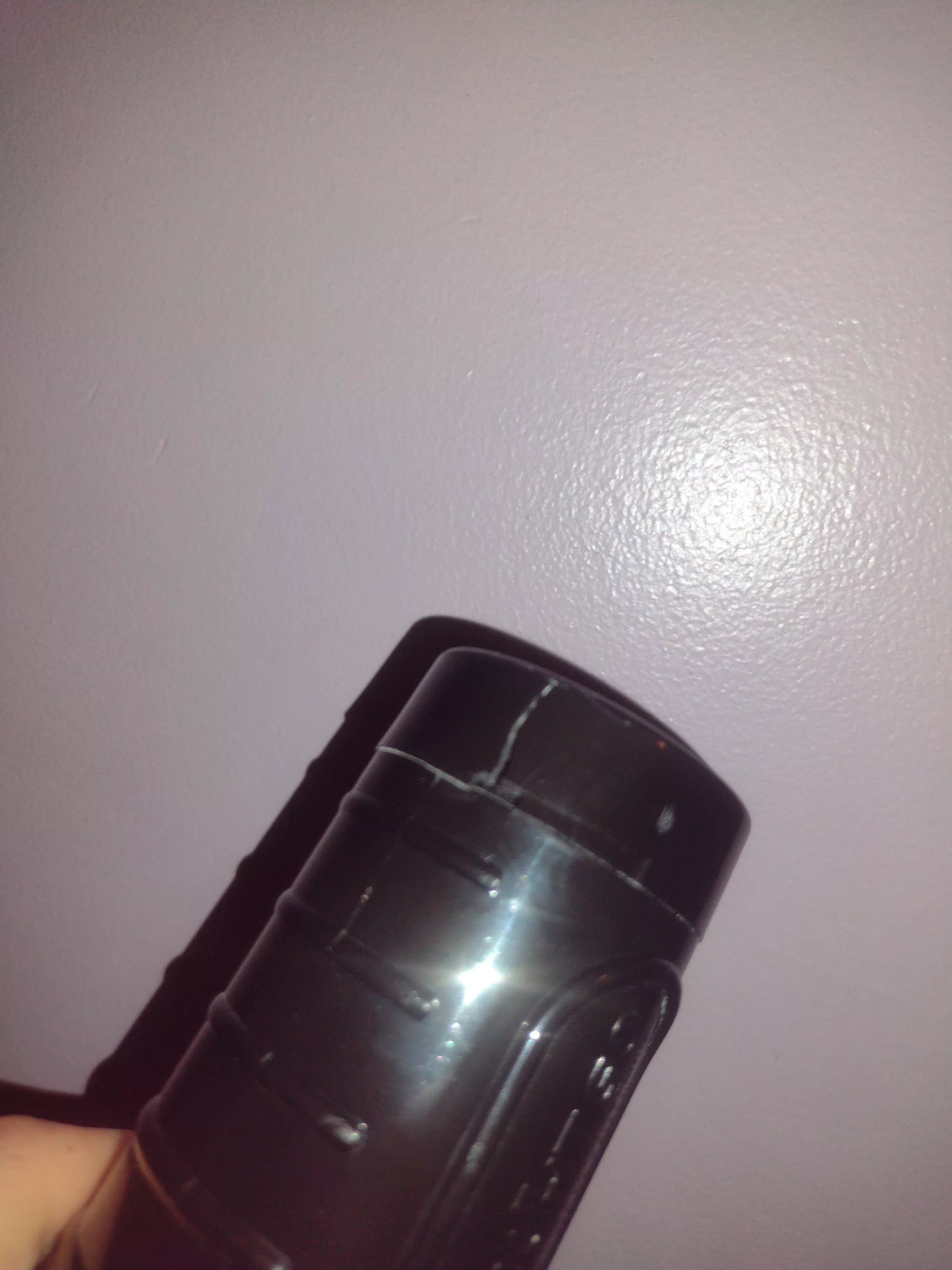 I noticed a crack in the back cap. What do I do?