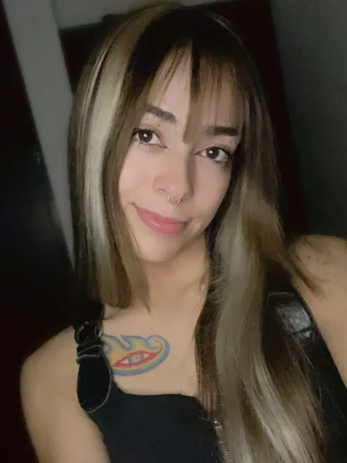 I smile when I want something 