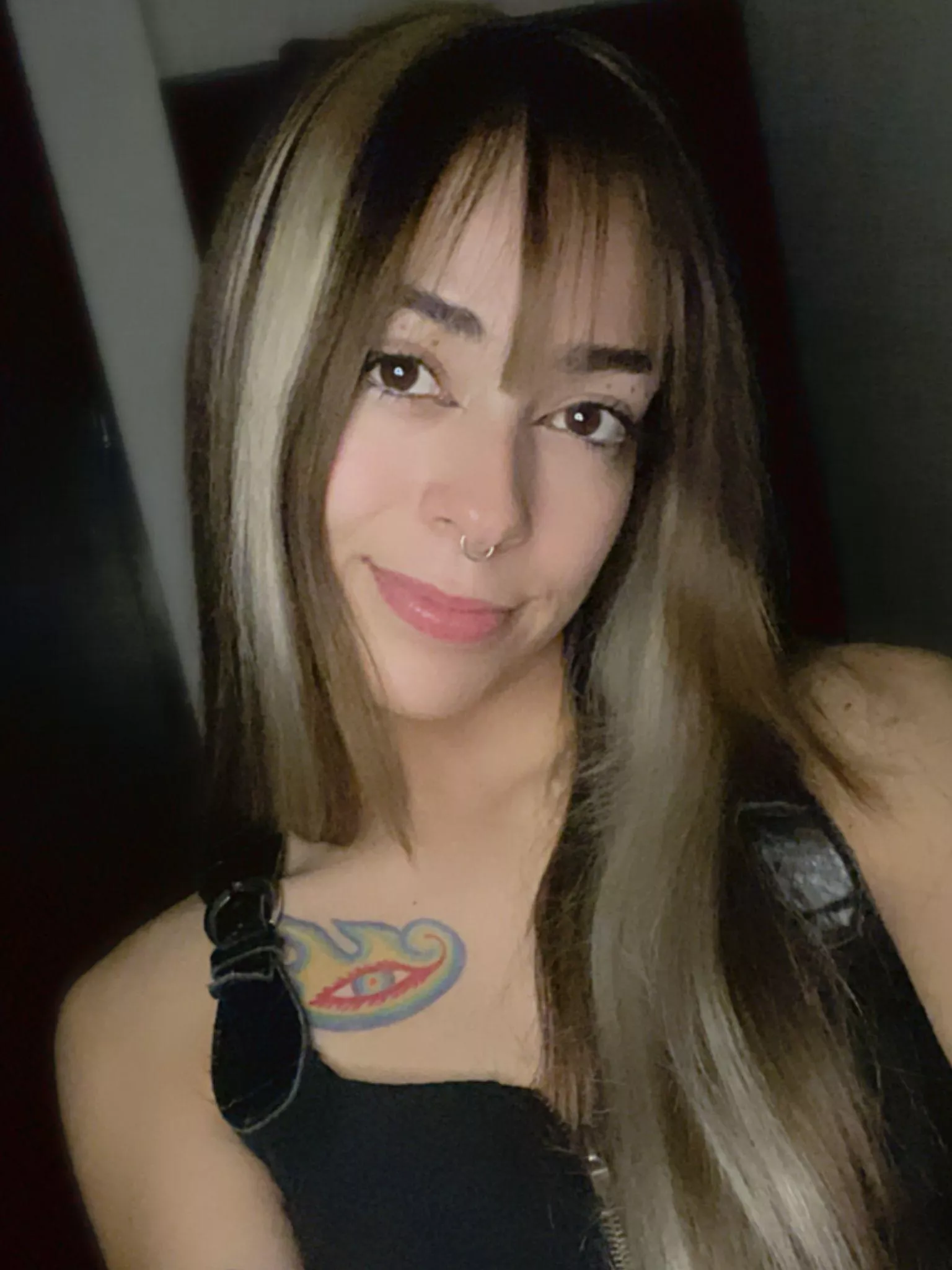 I smile when I want something 