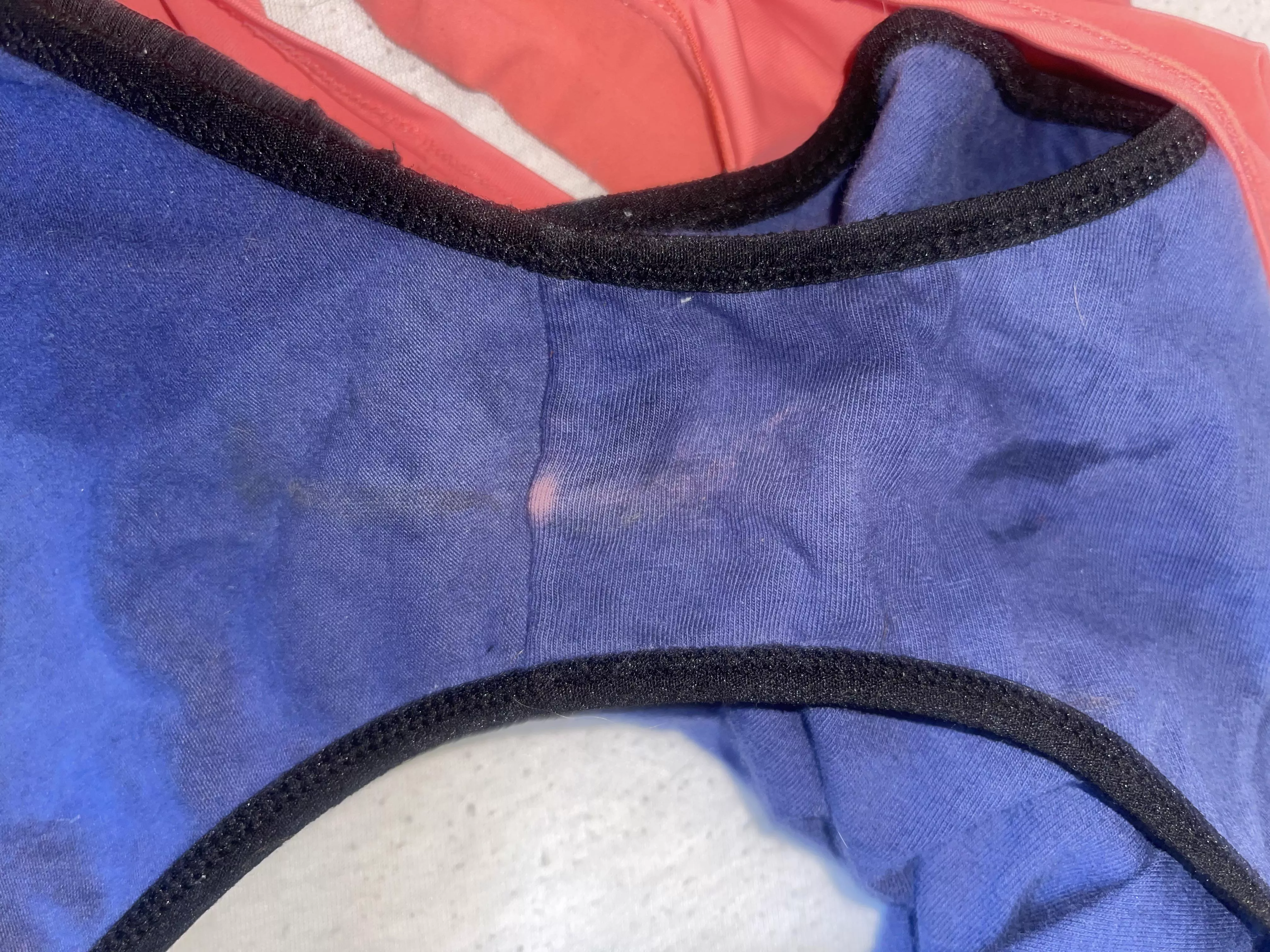 I wasn’t really creamy, but I was definitely soaking wet when I came