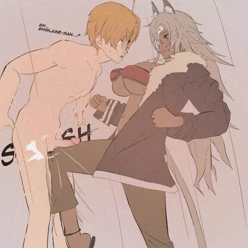 i-i thought we were training?!