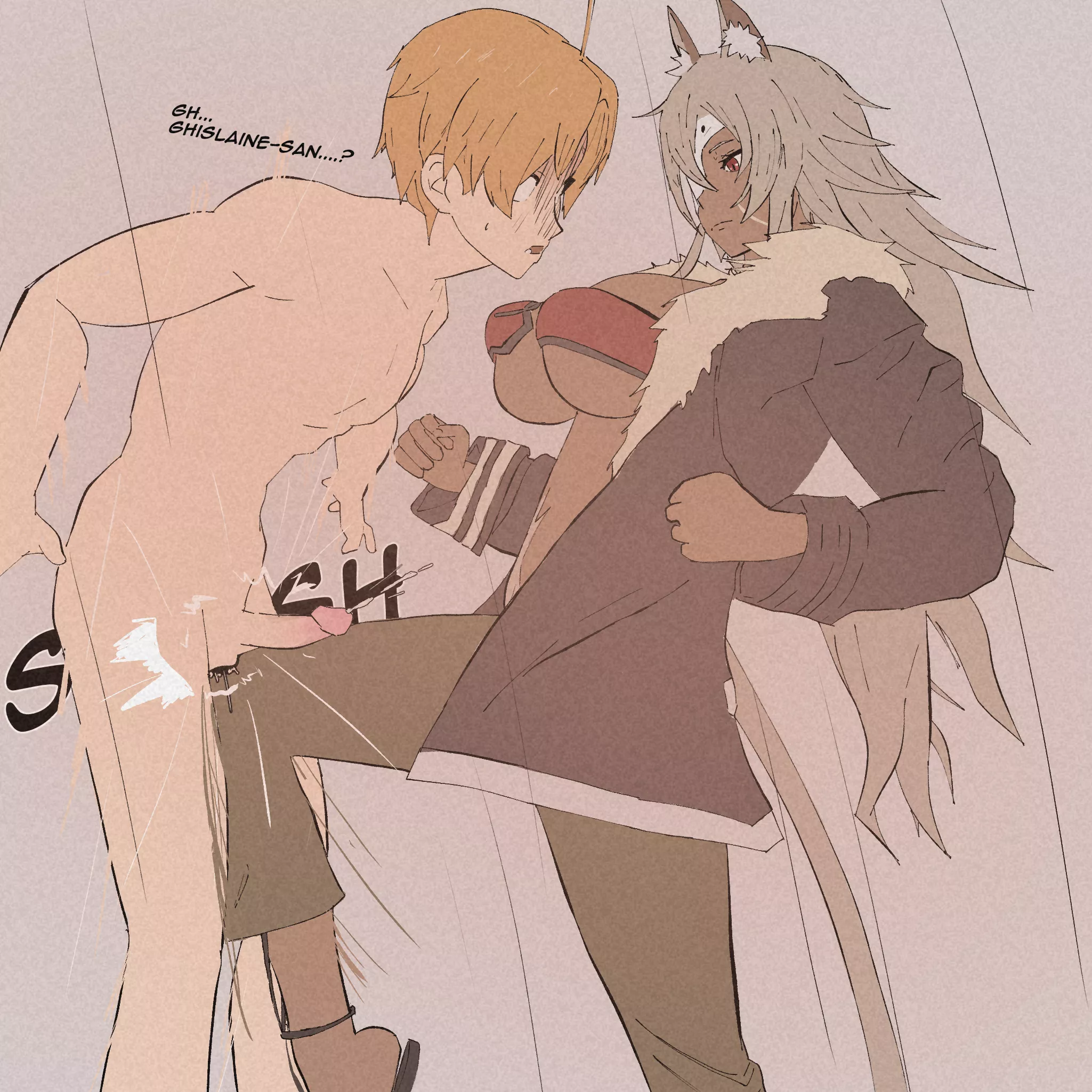 i-i thought we were training?!