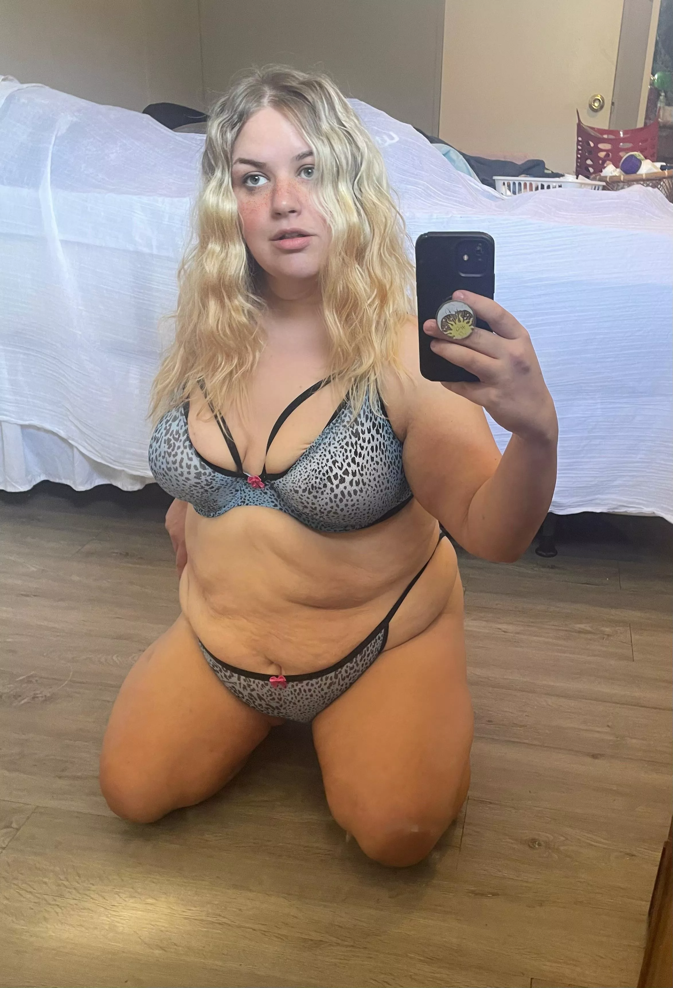 Jamming to some Gorija and getting ready for the day  