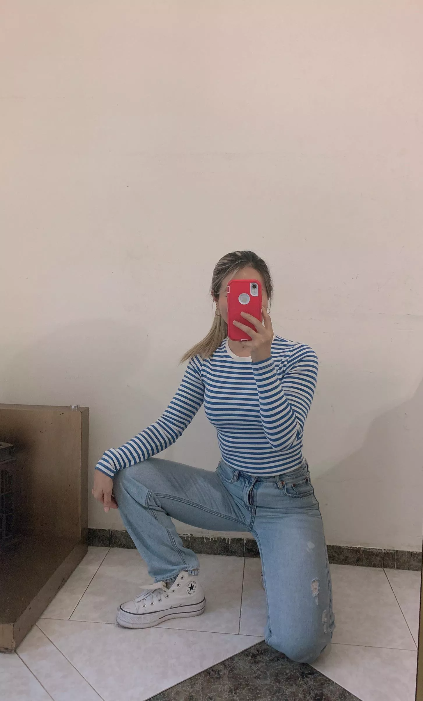 Japanese girl in chucks 