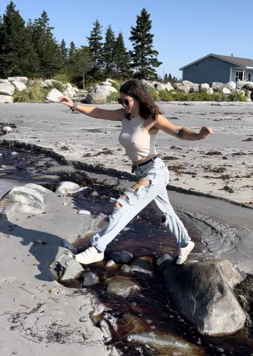 Just a casual river crossing 